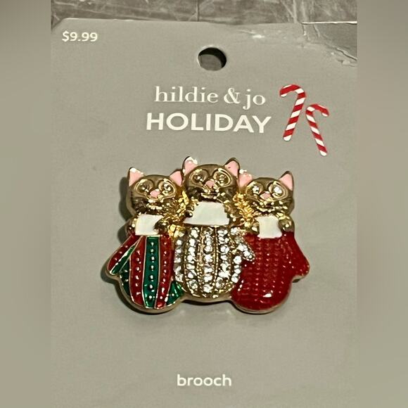 Set of 4 cat brooches/pins - Picture 2 of 5